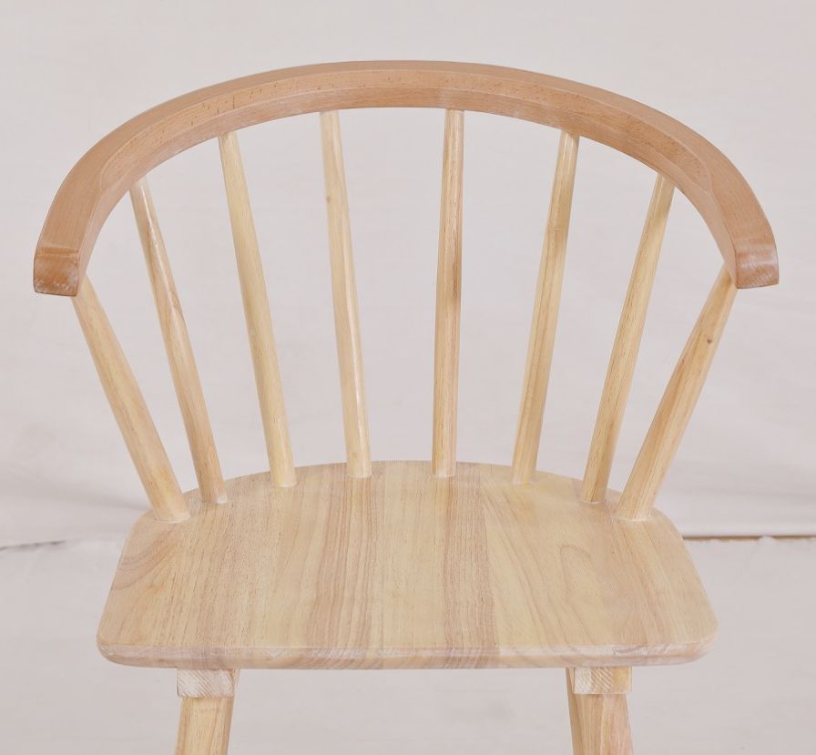 Taburete 'Astrid' - Pigmentado blanco