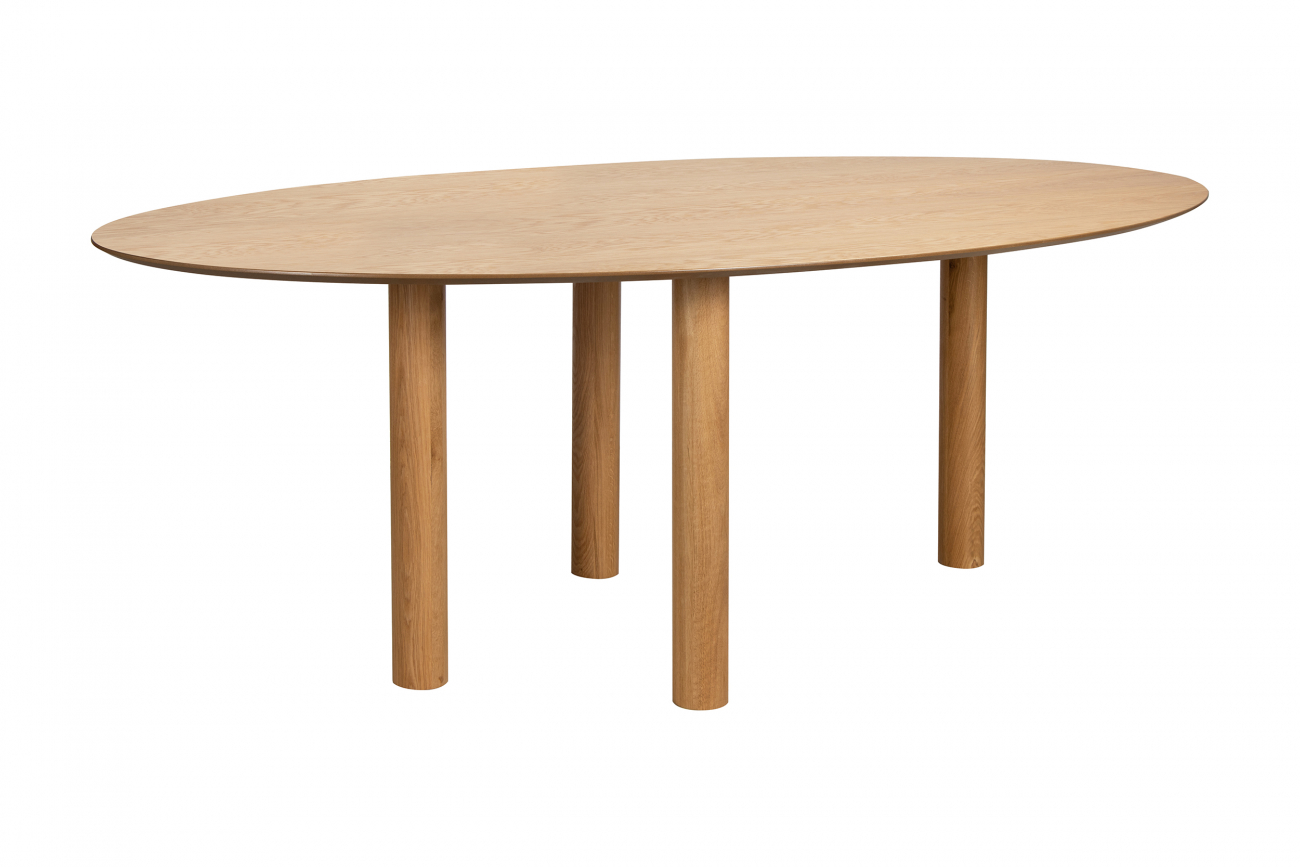 Mesa de comedor 'Uovo' 220x115cm - Natural