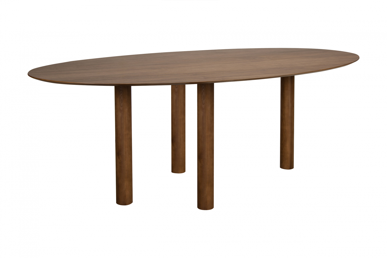 Mesa de comedor 'Uovo' 220x115cm - Nogal