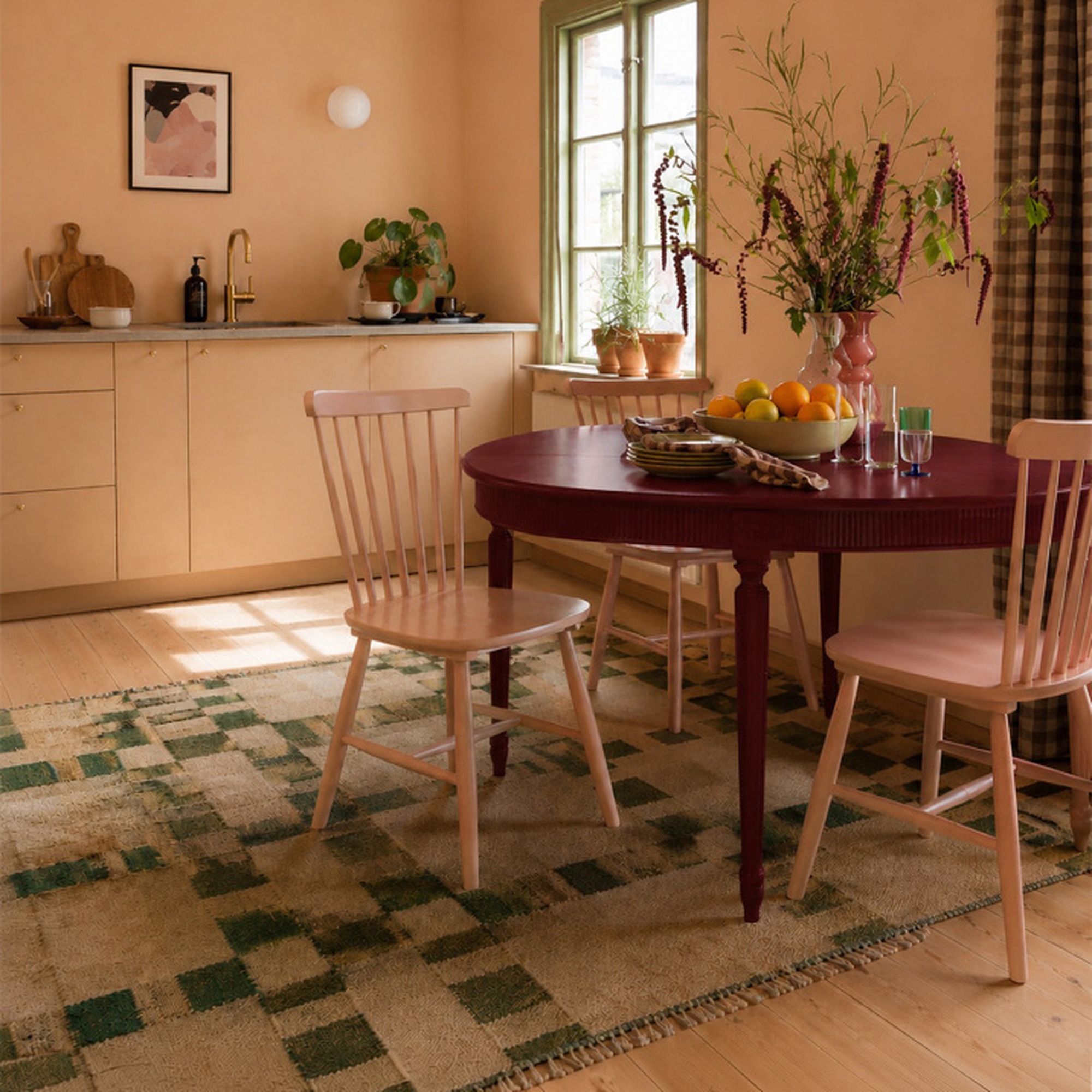 Silla de barra 'Elsa' - Rosa